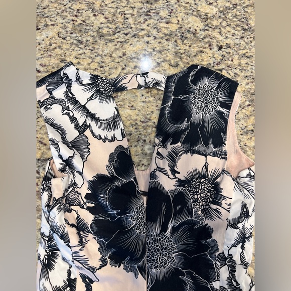 EUC Karen Millen Floral Fit and Flare Skater Dress - Picture 5 of 7